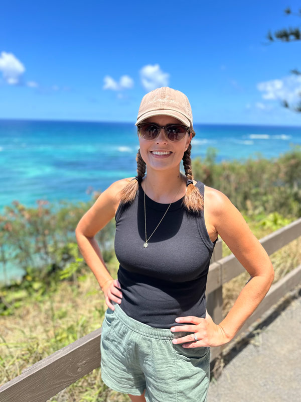 Hannah Cote outdoor picture.